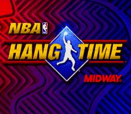 NBA Hang Time Title Screen